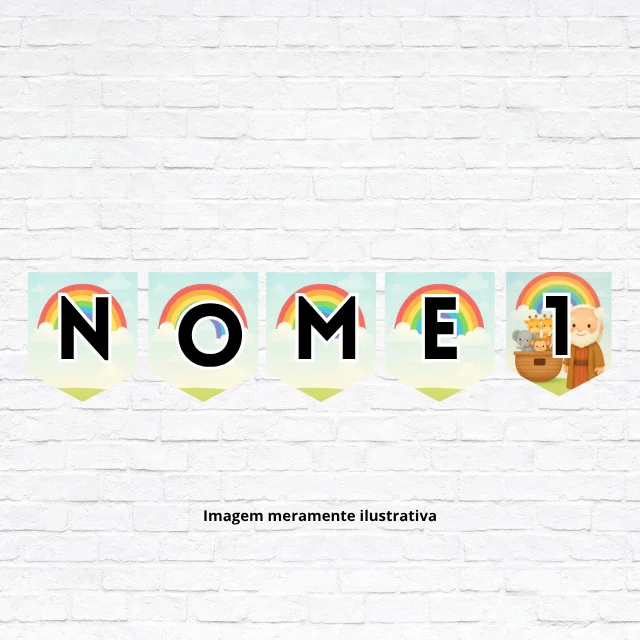 Mockup Bandeirola - NÓE