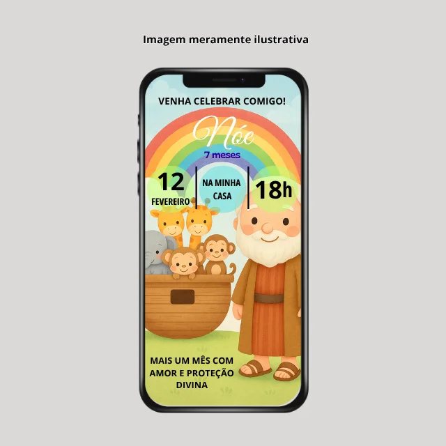 Mockup Convite - NÓE