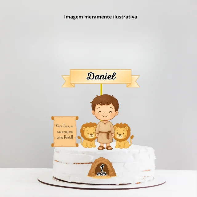 Mockup Topo de Bolo - DANIEL