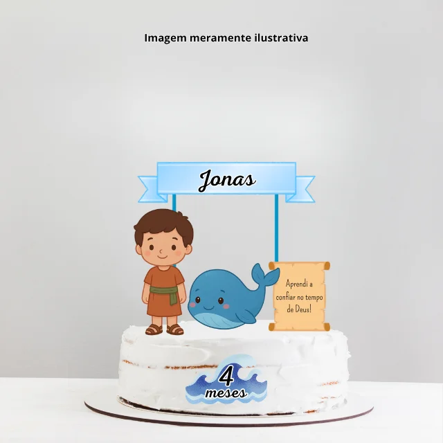 Mockup Topo de Bolo - JONAS