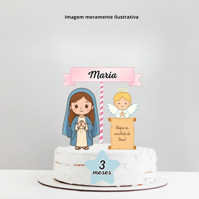 Mockup Topo de Bolo - MARIA