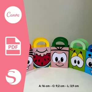 Sacolinha com Alça Personagens